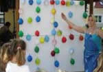 Spielerklärung mit Ballons